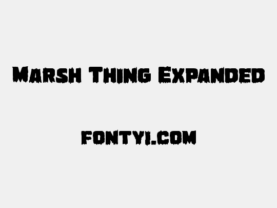 Marsh Thing Expanded