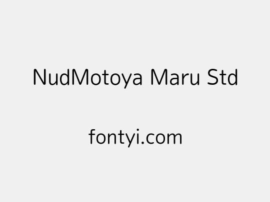 NudMotoya Maru Std