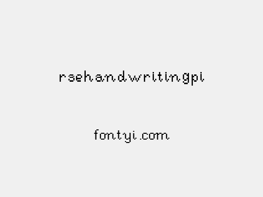 RSEHandwritingPi