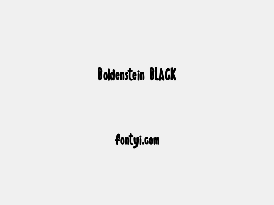 Boldenstein BLACK