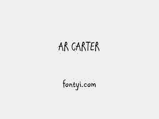 AR CARTER