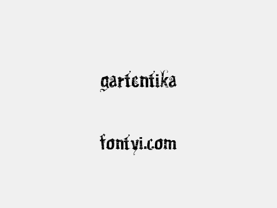 Gartentika