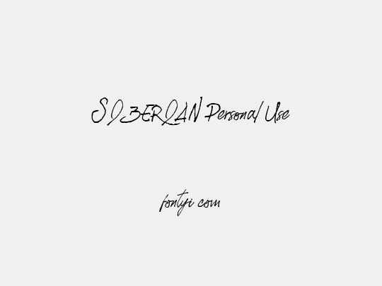 SIBERIAN Personal Use