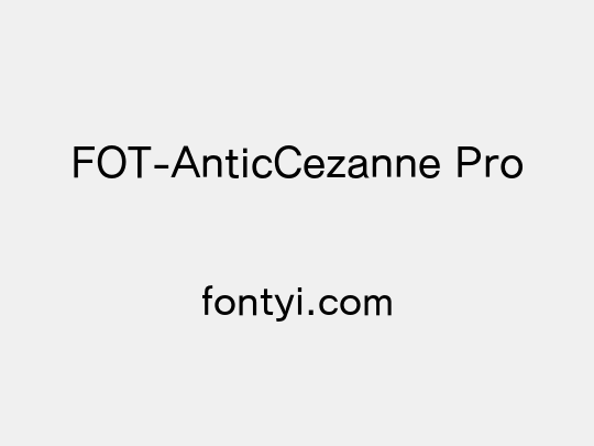FOT-AnticCezanne Pro
