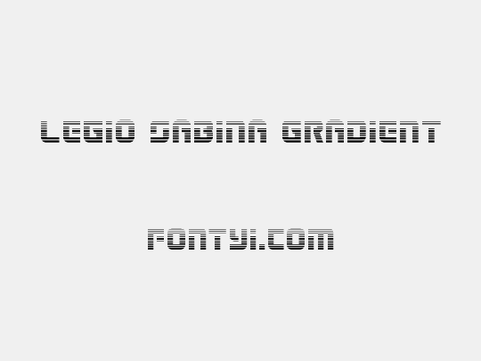 Legio Sabina Gradient