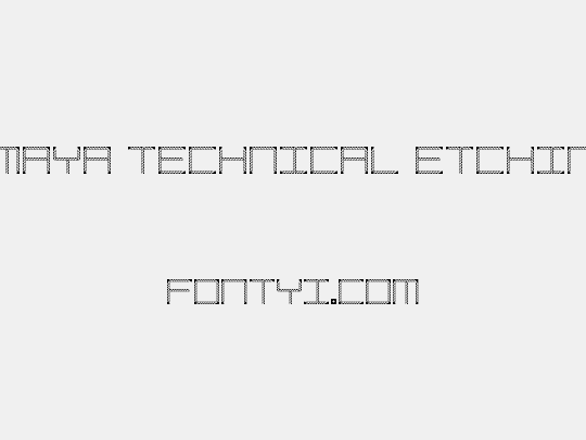 Amaya Technical Etching