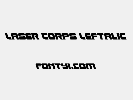 Laser Corps Leftalic