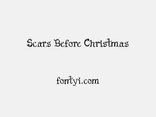 Scars Before Christmas