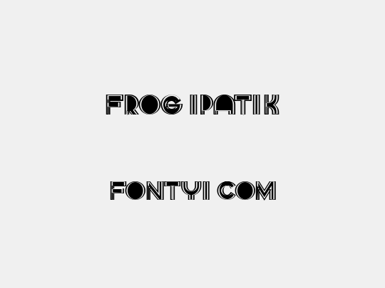 Frog Ipatik