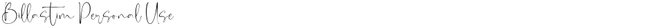 Billastim Personal UseDemo