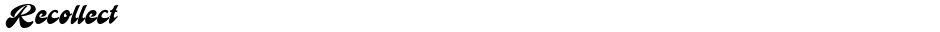 RecollectDemo