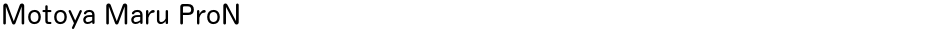 Motoya Maru ProNDemo
