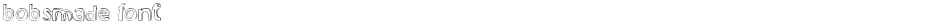 bobsmade fontDemo