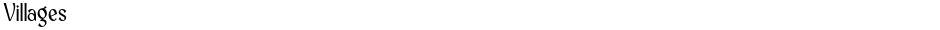 VillagesDemo