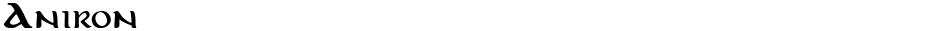 AnironDemo