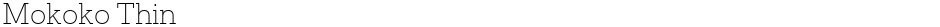 Mokoko ThinDemo