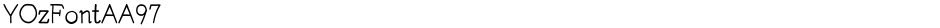 YOzFontAA97Demo
