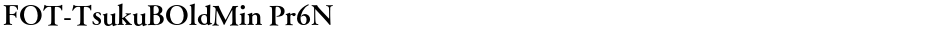 FOT-TsukuBOldMin Pr6NDemo