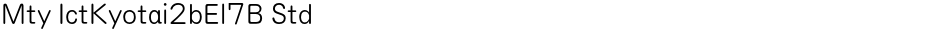Mty IctKyotai2bEl7B StdDemo
