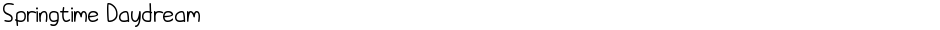 Springtime DaydreamDemo