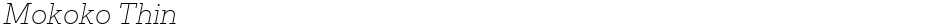 Mokoko ThinDemo