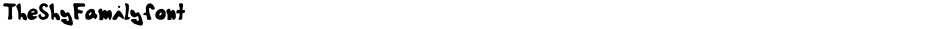 TheShyFamilyfontDemo