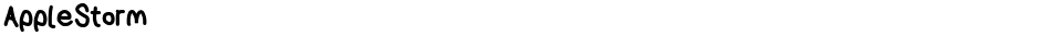 AppleStormDemo