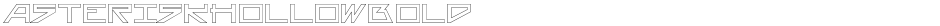 AsteriskHollowBoldDemo