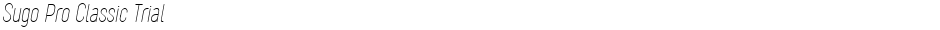 Sugo Pro Classic TrialDemo