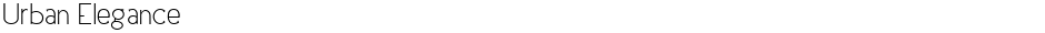 Urban EleganceDemo