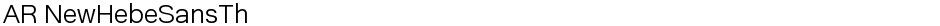 AR NewHebeSansThDemo