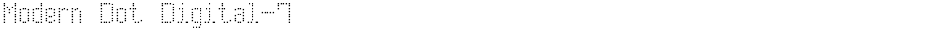 Modern Dot Digital-7Demo