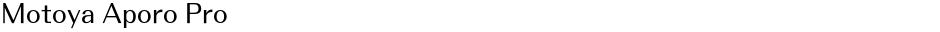 Motoya Aporo ProDemo