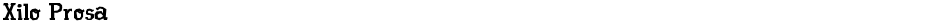 Xilo ProsaDemo