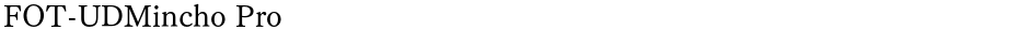 FOT-UDMincho ProDemo