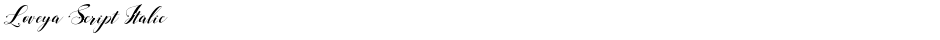 Loveya Script ItalicDemo