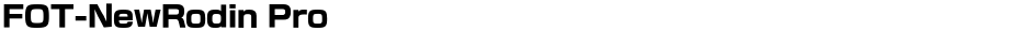 FOT-NewRodin ProDemo