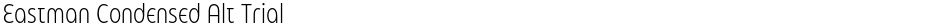 Eastman Condensed Alt TrialDemo