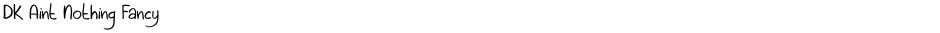 DK Aint Nothing FancyDemo