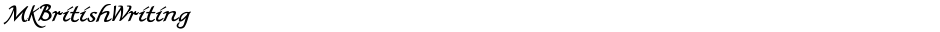 MKBritishWritingDemo