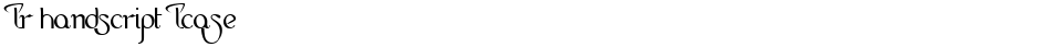 LR HandScript LCaseDemo