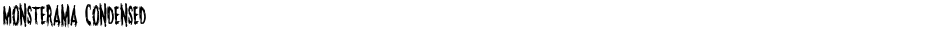 Monsterama CondensedDemo