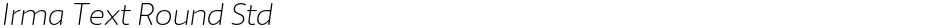 Irma Text Round StdDemo