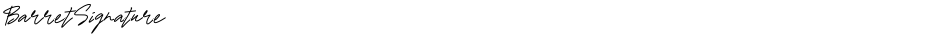 BarretSignatureDemo