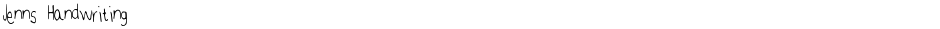 Jenns HandwritingDemo