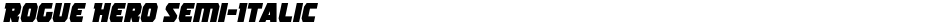 Rogue Hero Semi-ItalicDemo