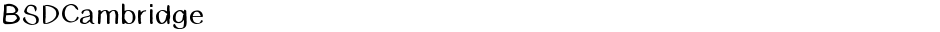 BSDCambridgeDemo