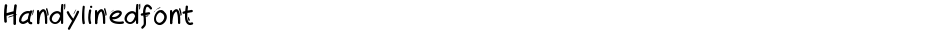 HandylinedfontDemo
