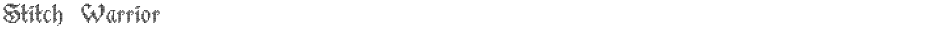 Stitch WarriorDemo