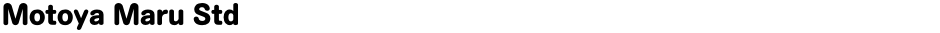 Motoya Maru StdDemo